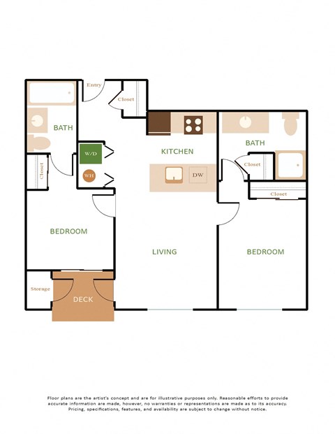 a floor plan of a living room with a bedroom and kitchen